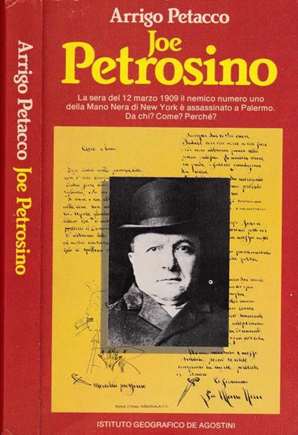 Joe Petrosino - Arrigo Petacco - copertina