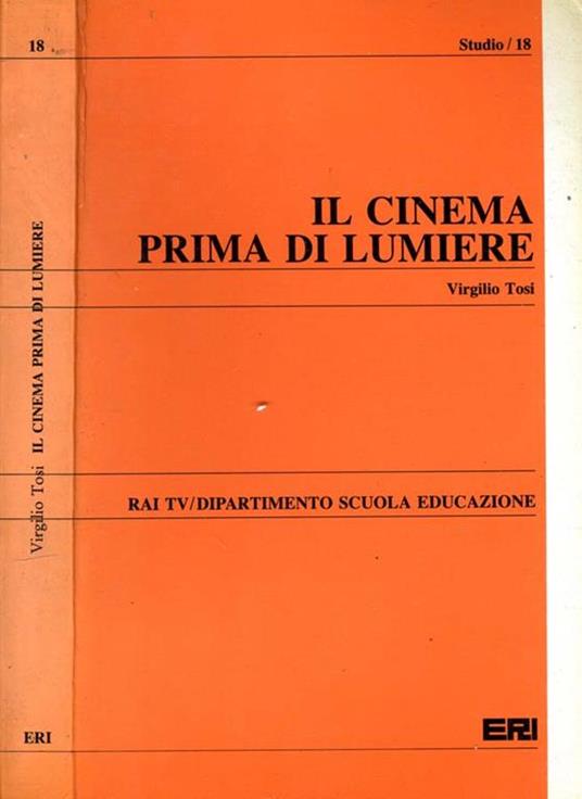 Il Cinema Prima di Lumiere - Virgilio Tosi - copertina