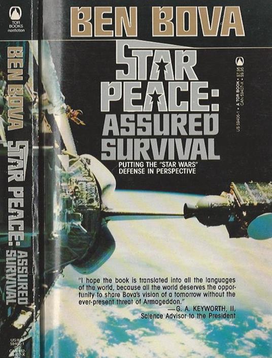 Star Peace : Assured Survival. Putting the\ Star Wars\" defense in perspective" - Ben Bova - copertina