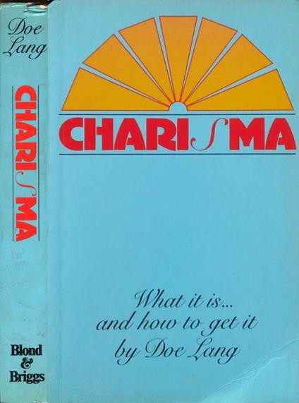 Charisma. What it is and how to get it - Doe Lang - copertina