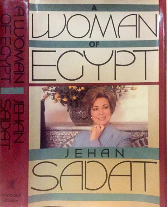 A woman of Egypt - Jehan Sadat - copertina