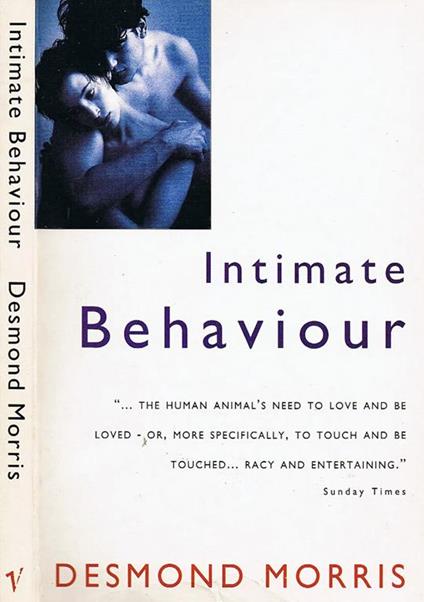Intimate Behaviour - Desmon Morris - copertina