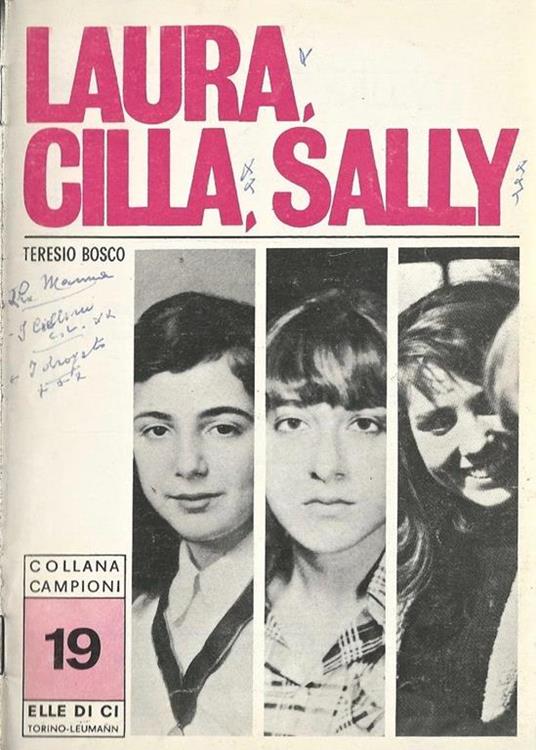 Laura. Cilla. Sally - Teresio Bosco - copertina