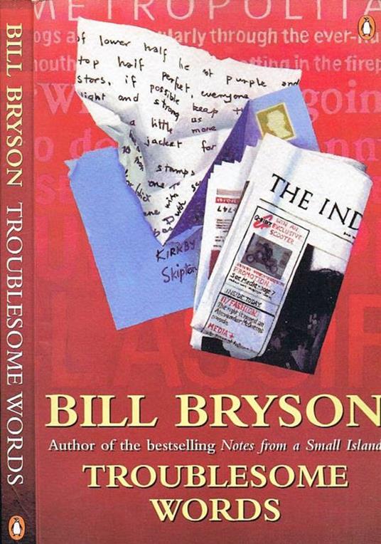 Troublesome Words - Bill Bryson - copertina