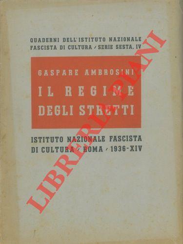 Il regime degli stretti