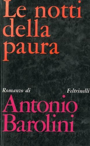 Le notti della paura - Antonio Barolini - copertina
