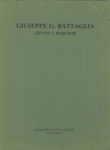 Genesi e requiem - Giuseppe Battaglia - copertina
