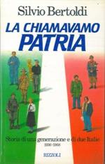 La chiamavano patria