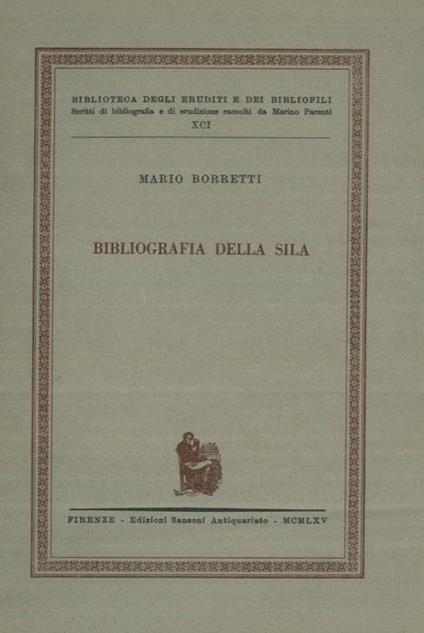 Bibliografia della Sila - Mario Borretti - copertina