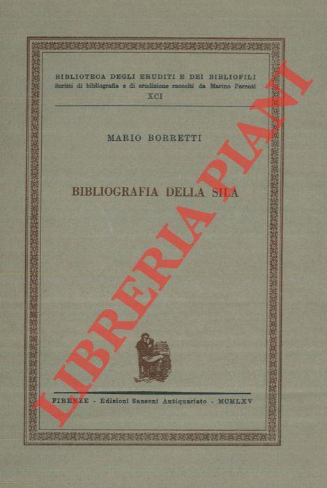 Bibliografia della Sila