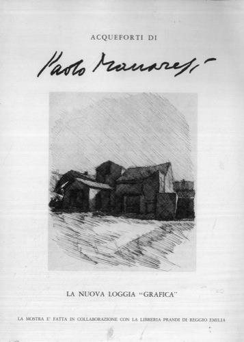 Acqueforti di Paolo Maranesi - Stefano Bottari - copertina