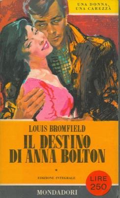 Il destino di Anna Bolton - Louis Bromfield - copertina