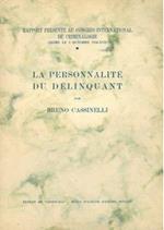 La personnalité du délinquant