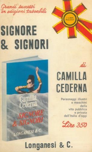 Signore & signori - Camilla Cederna - copertina