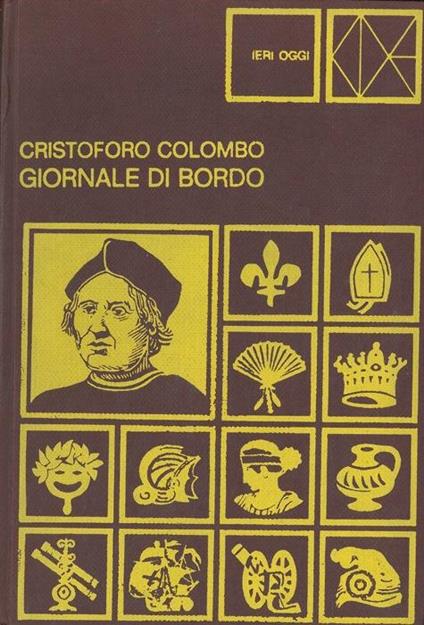 Giornale di bordo - Cristoforo Colombo - copertina