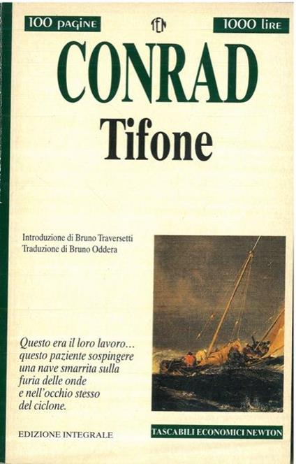 Tifone - Joseph Conrad - copertina