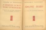 Adolphe. Diario