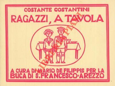Ragazzi, a tavola. Consigli di buone maniere, ad uso della gioventù