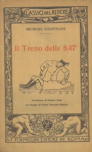 Il treno delle 8.47' - Georges Courteline - copertina
