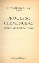 Processo Clemenceau. Memoriale dell'imputato