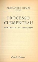 Processo Clemenceau. Memoriale dell'imputato