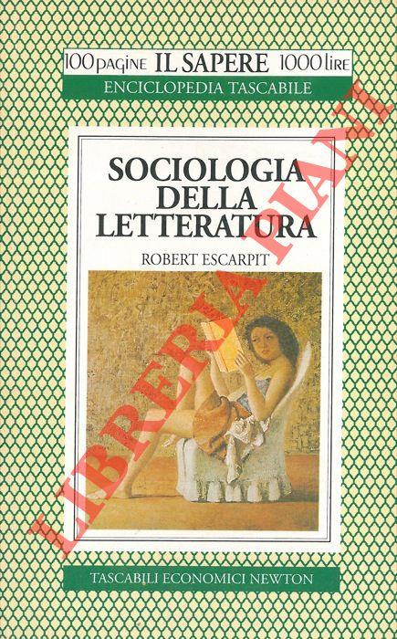 Sociologia della letteratura
