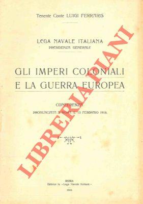 Gli imperi coloniali e la guerra europea