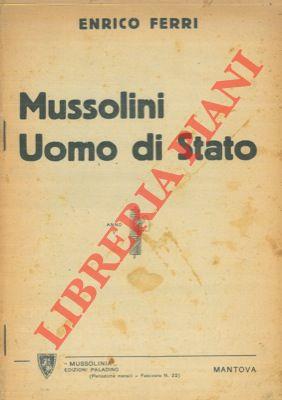 Mussolini uomo di stato