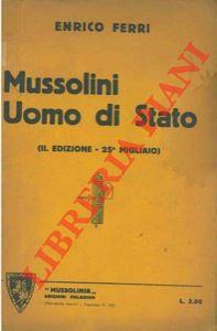 Mussolini uomo di stato