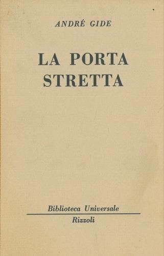 La porta stretta - André Gide - copertina