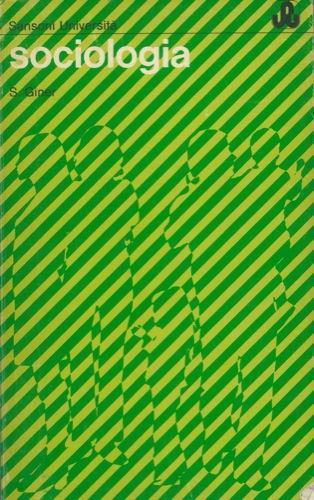 Sociologia - Salvador Giner - copertina