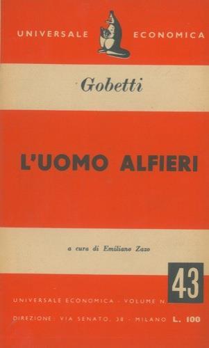 L' uomo Alfieri - Piero Gobetti - copertina