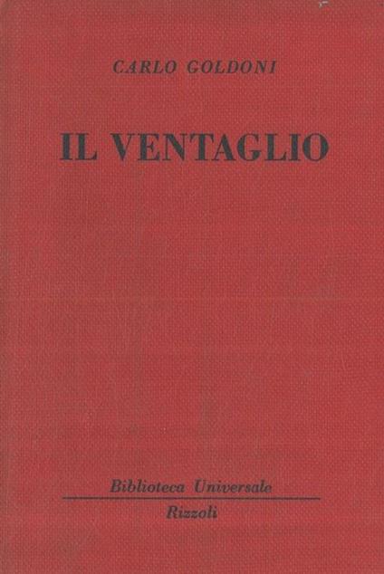 Il ventaglio - Carlo Goldoni - copertina