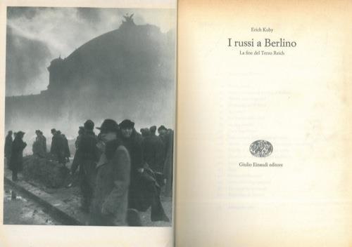 8 La fine del Terzo Reich - Erich Kuby - copertina