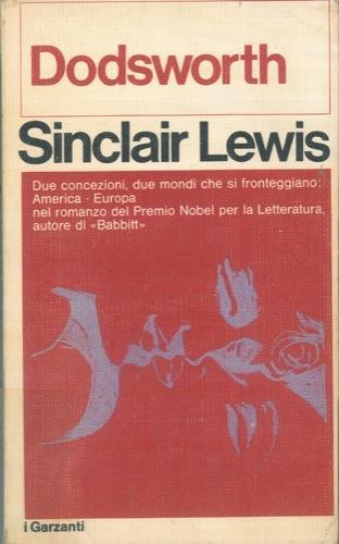 Dodsworth. Il romanzo di un americano in Europa - Sinclair Lewis - copertina