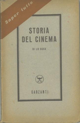 Storia del cinema - M. Lo Duca - copertina