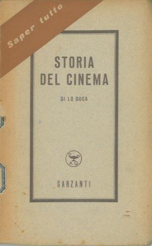 Storia del cinema - M. Lo Duca - copertina