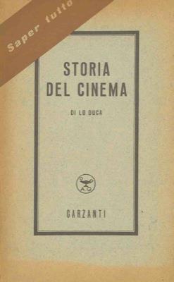 Storia del cinema - M. Lo Duca - copertina