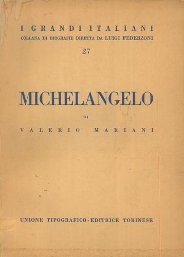 Michelangelo - Valerio Mariani - copertina