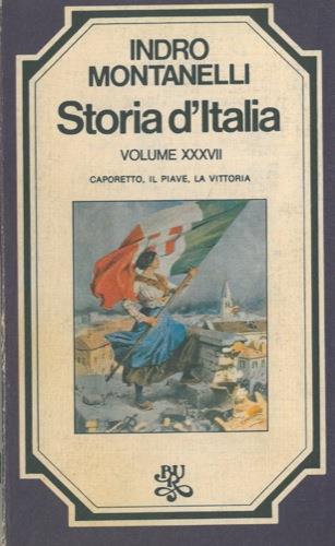 Storia d'Italia - Indro Montanelli - copertina
