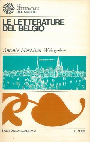 Le letterature del Belgio - Antonio Mor - copertina
