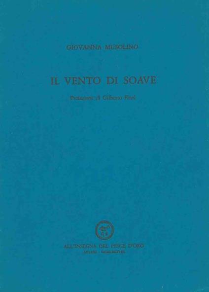 Il vento di Soave - Giovanna Musolino - copertina