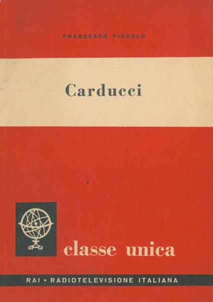 Carducci - Francesco Piccolo - copertina