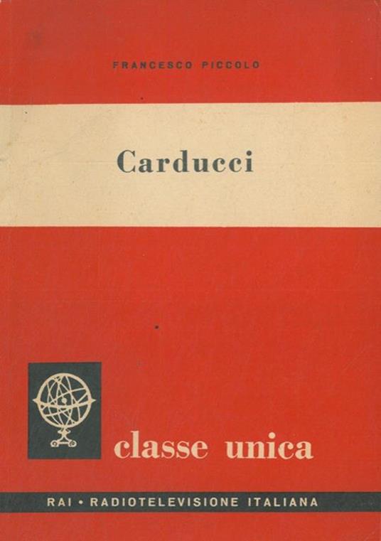Carducci - Francesco Piccolo - copertina