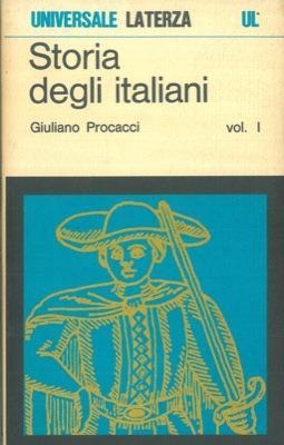 Storia degli italiani - Giuliano Procacci - copertina