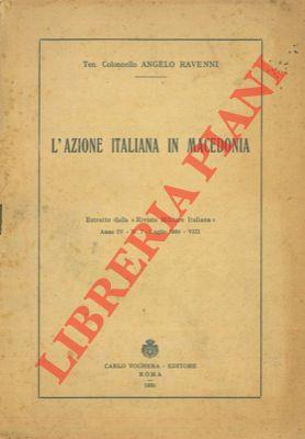 L' azione italiana in Macedonia