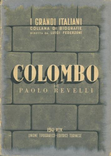 Cristoforo Colombo - Paolo Revelli - copertina