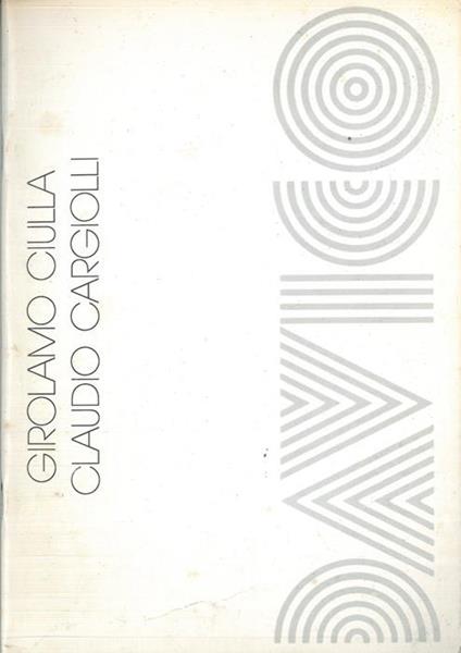 Girolamo Ciulla / Claudio Cargiolli - Piero Santini - copertina