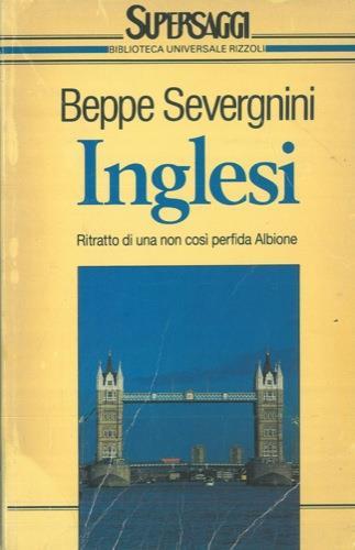 Inglesi - Beppe Severgnini - copertina