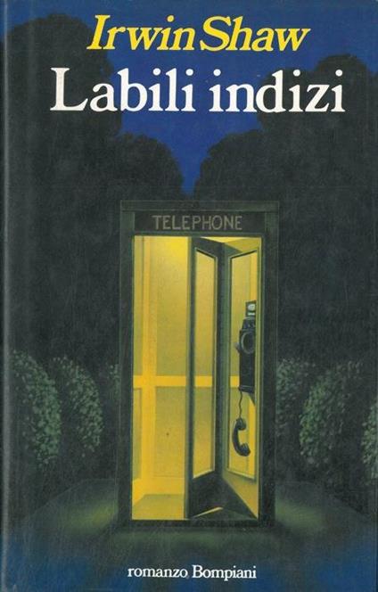 La ili indizi - Irwin Shaw - copertina